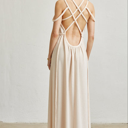 Biya Braided Maxi Dress