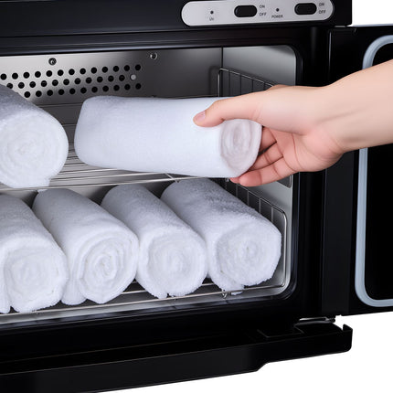 Hot Towel Warmer, 5 gal Large Towel Warmer Cabinet with See Through