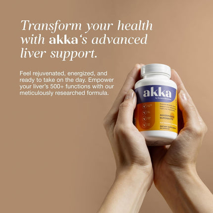 AKKA Premium Liver Cleanse Detox & Repair Superbiotic - Supports Liver