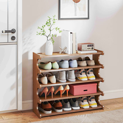 5/6-layer practical storage rack, shoe rack, space-saving design,