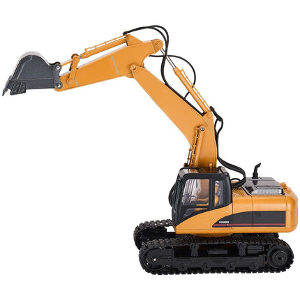Remote Control Excavator Toy, 15 Channel, 3 in 1 Remote Control Digger