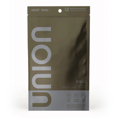 UNION SNUG Condoms | Ultra-Thin, Tighter Fitting, Body-friendly &