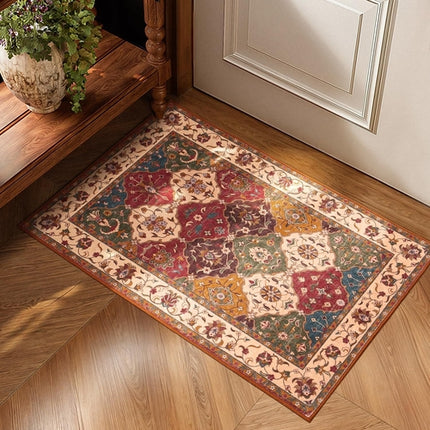 Washable Runner Rug 2x6, Moroccan Faux Wool Runner Rug Non Slip for