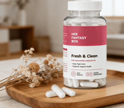 Her Fantasy Box Fresh & Clean Boric Acid Vaginal Suppositories | 30