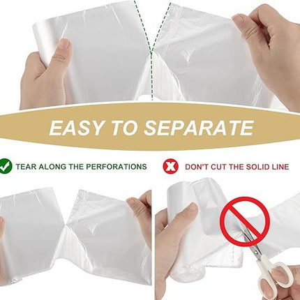 8-10 Gallon Trash Bag Strong, Leakage-Free, Medium Garbage Bags