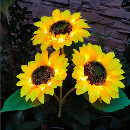 2 Pack Flashing Outdoor Solar Garden Stake Lights,Upgraded LED Solar