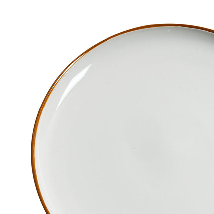 Dinnerware Set, Service for 6 (18 PCS), Round Plates and Bowls Sets,