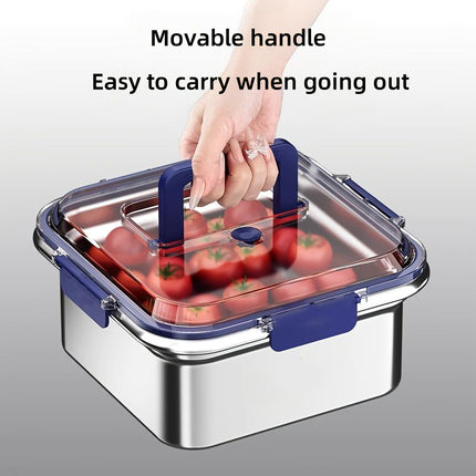 Yakimoto 2/4/6/8/10 PCS Extra-Large Stainless Steel Food Storage