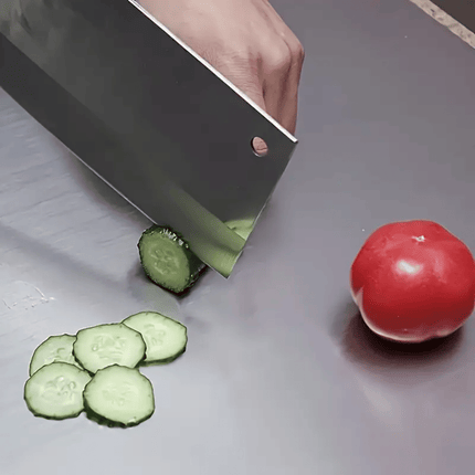 XXL cooked meat baking tray, double-sided cutting board, stainless