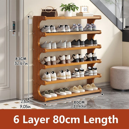 5/6-layer practical storage rack, shoe rack, space-saving design,