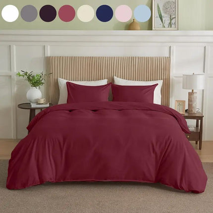 Serta Simply Clean Solid Duvet cover Twin