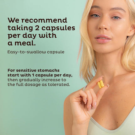 Gastrointestinal health soothing dietary supplement, helping to