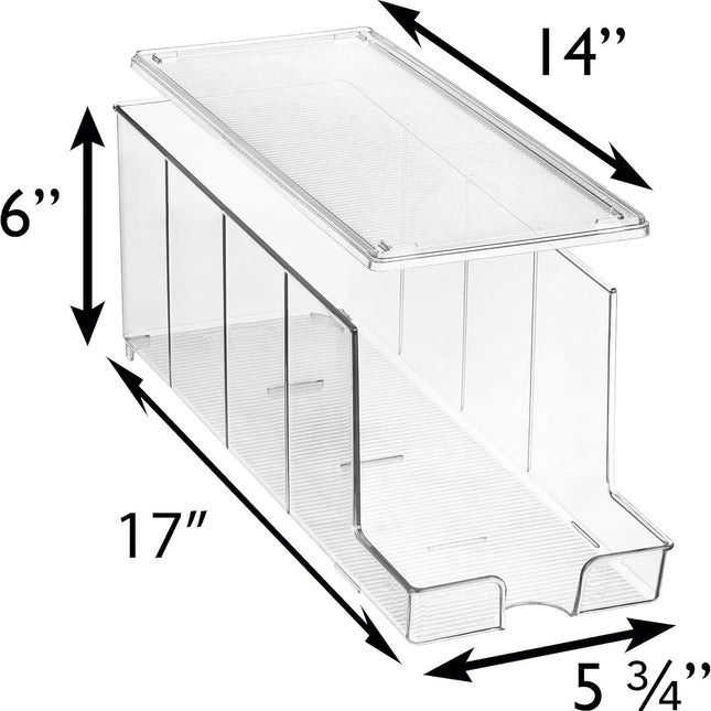 Soda Can Organizer Soda Can Dispenser for Refrigerator - Fridge