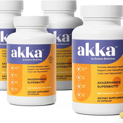 AKKA Premium Liver Cleanse Detox & Repair Superbiotic - Supports Liver