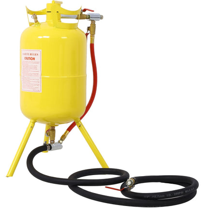 Portable 5-Gallons Air Sand Blaster Handle Sandblasting 5-Gal Air