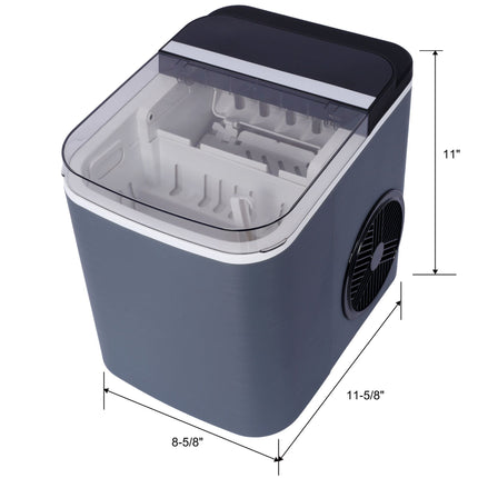 Portable Ice Machine, Self-Cleaning Ice Makers Ice Maker Countertop