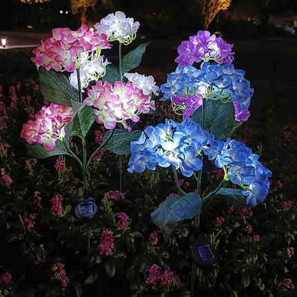4-piece set of outdoor solar courtyard lights - larger and more