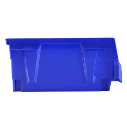 Plastic Storage Bin, (11-Inch x 11-Inch x 5-Inch), Hanging Stackable