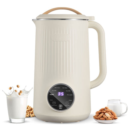 8-in-1 Nut Milk Maker, 34 oz Soy Milk Maker with 180W Blending, for