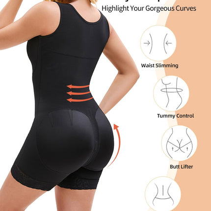 Elegant Curve Enhancer: Wireless Full-Body Shapewear