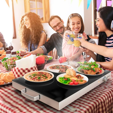 22 x 14 Inch Electric Warming Tray Hot Plate Dish Warmer with
