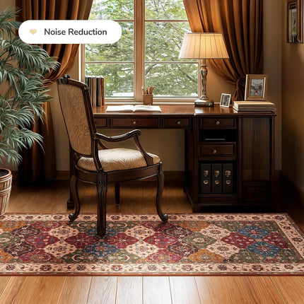 Washable Runner Rug 2x6, Moroccan Faux Wool Runner Rug Non Slip for