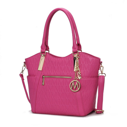 MKF Collection Hazel Vegan Leather Women Tote by Mia k
