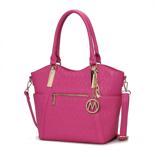 MKF Collection Hazel Vegan Leather Women Tote by Mia k