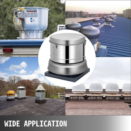 2400 CFM Roof Fan Up-blast Restaurant Exhaust Fan High Speed Direct