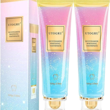 Niacinamide Whitening Toothpaste, Utogru Teeth Radiant Whitening