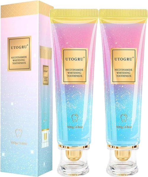 Niacinamide Whitening Toothpaste, Utogru Teeth Radiant Whitening