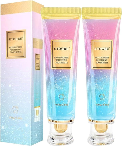 Niacinamide Whitening Toothpaste, Utogru Teeth Radiant Whitening