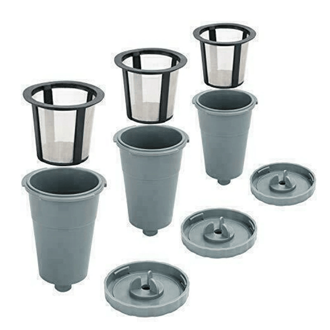 3 Pack My K-Cup Coffee Filter Reusable Replacement Refillable Holder