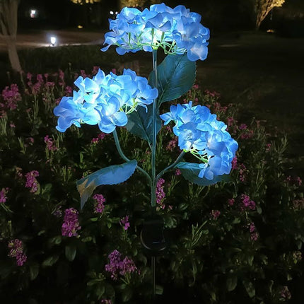 4-piece set of outdoor solar courtyard lights - larger and more