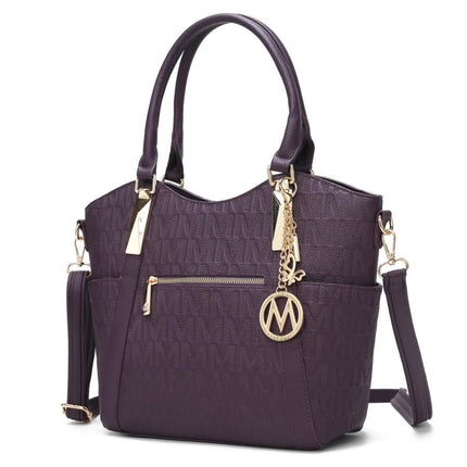 MKF Collection Hazel Vegan Leather Women Tote by Mia k