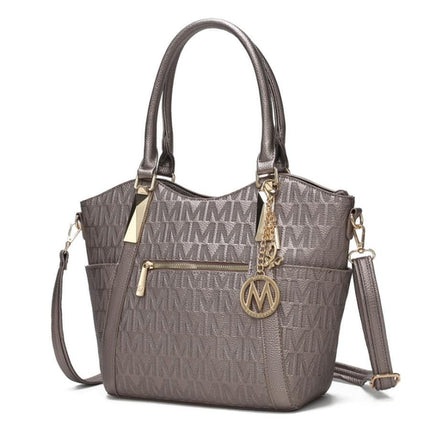 MKF Collection Hazel Vegan Leather Women Tote by Mia k