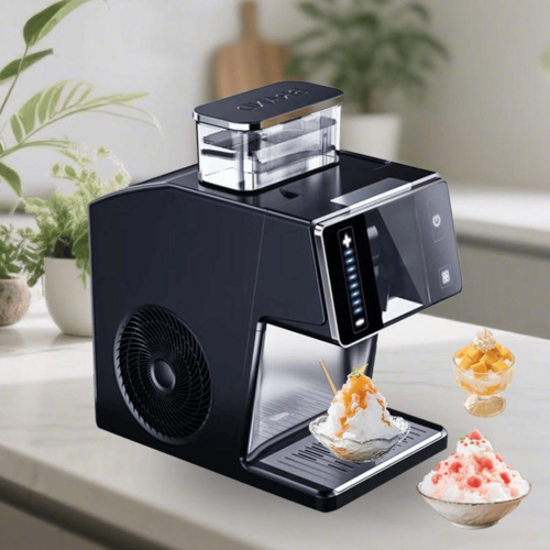 Snowflake Ice Maker-44-pound 24-hour ice maker with stainless steel