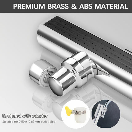 3 in 1 Large-Scale 360° Waterfall Kitchen Faucet - Touch-Controlled,