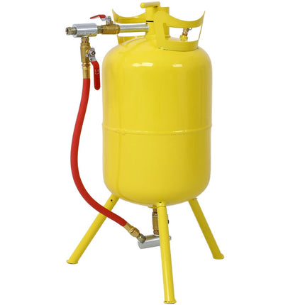 Portable 5-Gallons Air Sand Blaster Handle Sandblasting 5-Gal Air