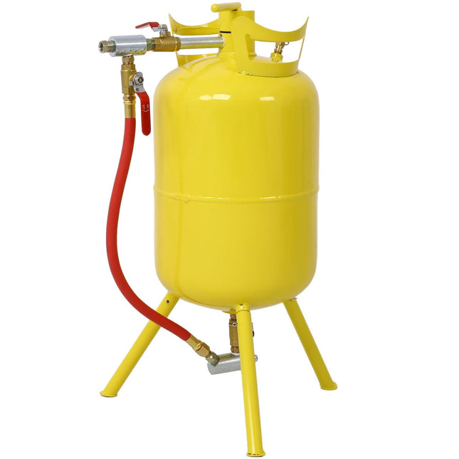 Portable 5-Gallons Air Sand Blaster Handle Sandblasting 5-Gal Air