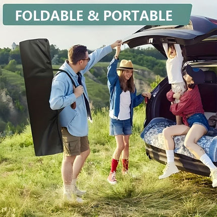 75-inch heavy-duty queen-size folding bed, 10-leg design for stable