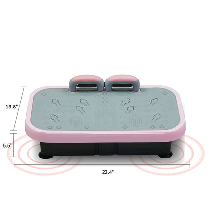 Vibration Plate Fitness Platform with handle Whole Body Exercise