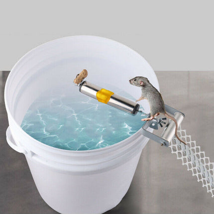 Reusable Mice Rat Mouse Killer Roll Trap Log Rolling Mouse Catcher