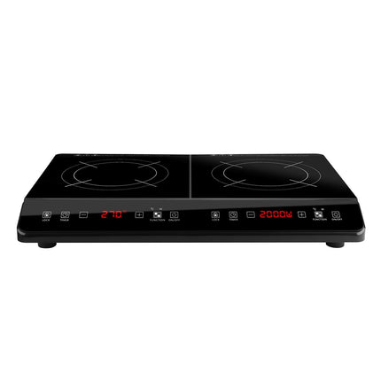 4000W Induction Cooktop Portable Double Induction Cooker Electric Dual