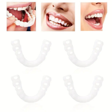 "Invisible Teeth Aligners - Soft Silicone Orthodontic Mouthguards with