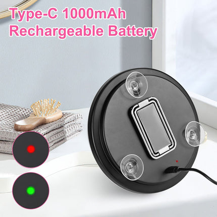 30X Magnifying Mirror With Light 3 Colors Dimmable Brightness Included