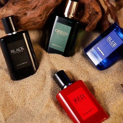 4-Piece Set, Men's Eau De Toilette Spray Gift Box, Long Lasting