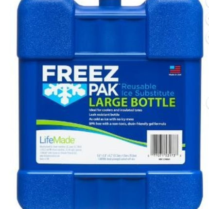 Freez Pak Large Ice Pack Reusable Ice Substitute Hard Shell Blue,