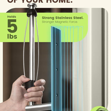 Magnetic Paper Towel Holder, Strong Magnet Paper Towel Holder for