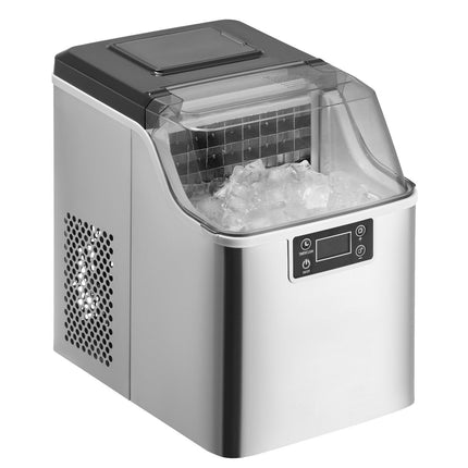 Countertop Ice Maker, 24 Cubes Ready in 15 Mins, 45lbs in 24Hrs,